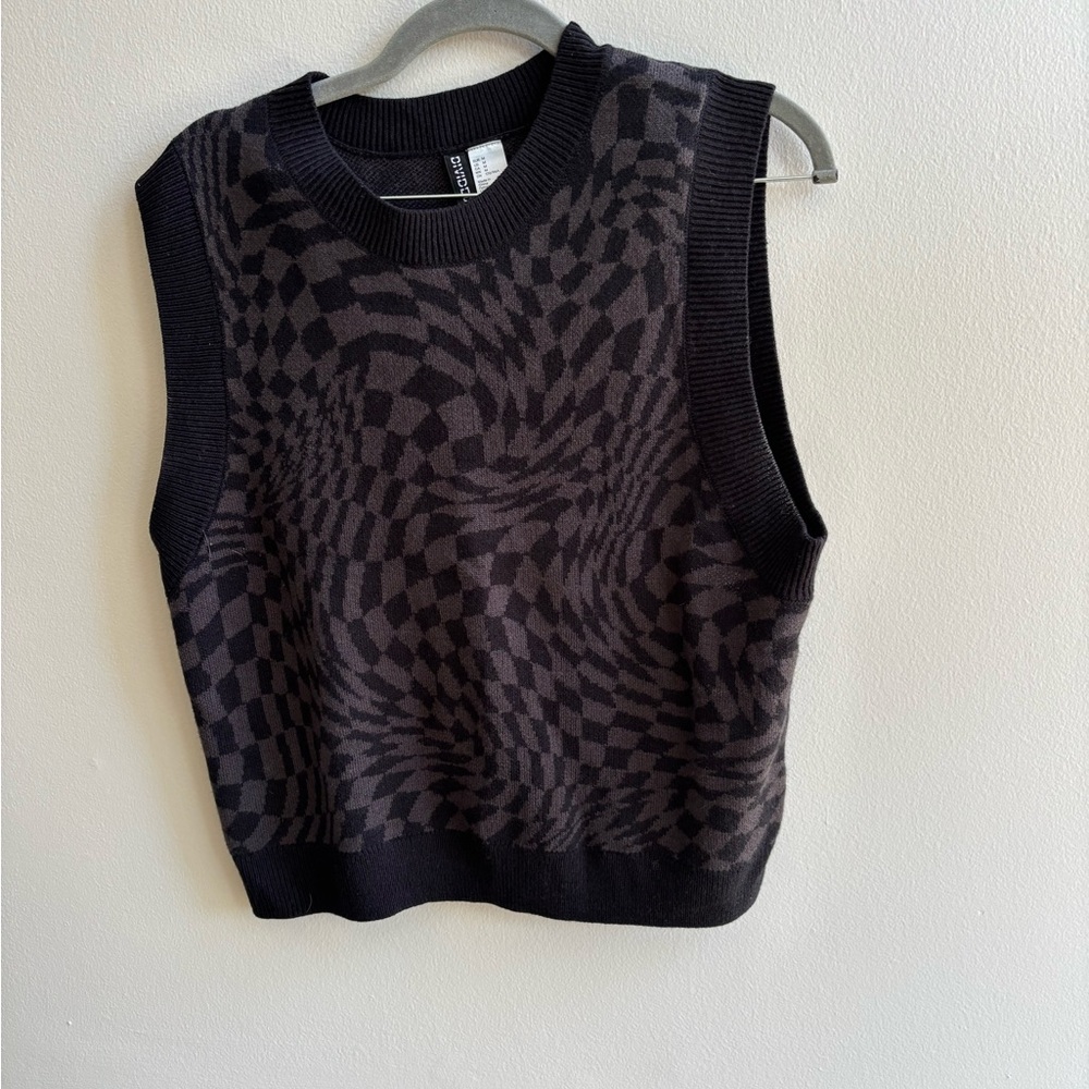 H&M Divided Dark Gray Knit Sweater